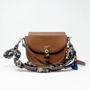 EUC Aldo Brown Saddle Crossbody